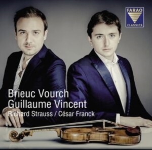 Strauss Richard Franck César - Violin Sonatas ryhmässä CD @ Bengans Skivbutik AB (4116994)
