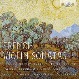 Rhene Emmanuel Baton Claude Debuss - French Violin Sonatas (7Cd) ryhmässä CD @ Bengans Skivbutik AB (4117049)