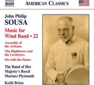 Sousa John Philip - Music For Wind Band, Vol.  22 ryhmässä CD @ Bengans Skivbutik AB (4117562)