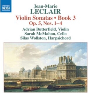 Leclair Jean-Marie - Violin Sonatas - Book 3, Op. 5, Nos ryhmässä CD @ Bengans Skivbutik AB (4117566)