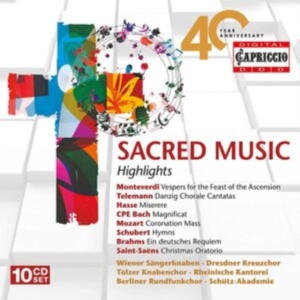 Carl Philipp Emanuel Bach Johann C - Capriccio 40Th Anniversary: Sacred ryhmässä CD @ Bengans Skivbutik AB (4119046)