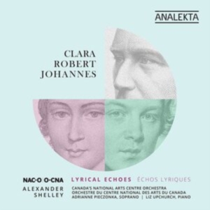 Brahms Johannes Schumann Clara - Lyrical Echoes ryhmässä CD @ Bengans Skivbutik AB (4119345)