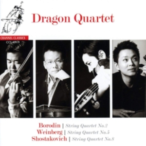 Alexander Borodin Dmitri Shostakov - Dragon Quartet: Borodin - Shostakov ryhmässä CD @ Bengans Skivbutik AB (4120165)