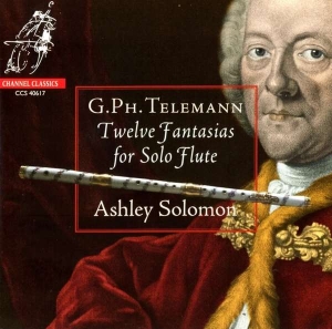 Telemann G P - Twelve Fantasias For Solo Flute ryhmässä CD @ Bengans Skivbutik AB (4120308)