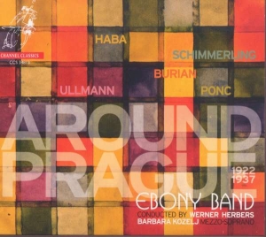Viktor Ullmann Alois Hába Mirosla - Around Prague ryhmässä CD @ Bengans Skivbutik AB (4120321)