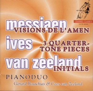 Charles Ives Olivier Messiaen - Messiaen: Visions De L'amen, Ives: ryhmässä CD @ Bengans Skivbutik AB (4121249)