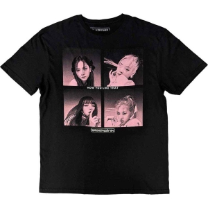 Blackpink - Blackpink Unisex Tee : How you like that ryhmässä MERCHANDISE / T-paita / K-Pop @ Bengans Skivbutik AB (4121988r)