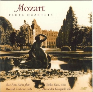 Mozart W A - Flute Quartets ryhmässä CD @ Bengans Skivbutik AB (4125035)