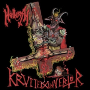 Hellcrash - Krvcifix Invertör (Vinyl Lp) ryhmässä VINYYLI @ Bengans Skivbutik AB (4125921)