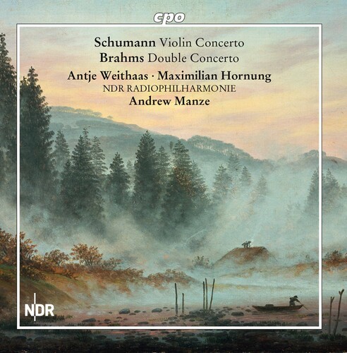 Schumann / Brahms - Violin Concerto / Double Concerto ryhmässä CD / Klassiskt @ Bengans Skivbutik AB (4127262)