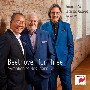 Yo-Yo Ma Leonidas Kavakos & Emanuel Ax - Beethoven For Three: Symphonies Nos. 2 And 5 ryhmässä CD @ Bengans Skivbutik AB (4129429)