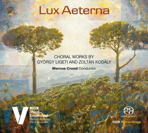 Kodaly Zoltan Ligeti Gyorgy - Kodaly & Ligeti: Lux Aeterna - Chor ryhmässä CD @ Bengans Skivbutik AB (4132884)