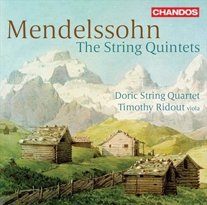 Mendelssohn Felix - The String Quintets ryhmässä CD @ Bengans Skivbutik AB (4132922)