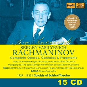 Rachmaninoff Sergei - Complete Operas, Cantatas & Fragmen ryhmässä CD @ Bengans Skivbutik AB (4132946)