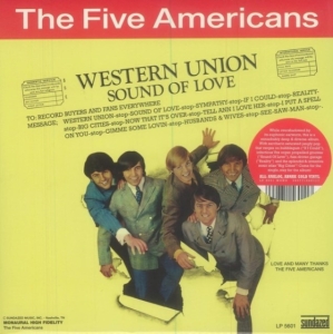 Five Americans The - Western Union (Gold Vinyl) ryhmässä ME SUOSITTELEMME / Record Store Day / RSD2022 @ Bengans Skivbutik AB (4132996)