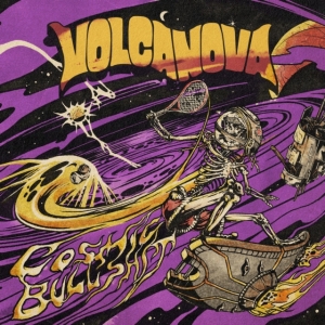 Volcanova - Cosmic Bullshit Lp (Yellow Transpar ryhmässä VINYYLI @ Bengans Skivbutik AB (4134336)