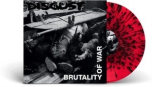 Disgust - Brutality Of War (Red/Black Splatte ryhmässä VINYYLI @ Bengans Skivbutik AB (4134651)