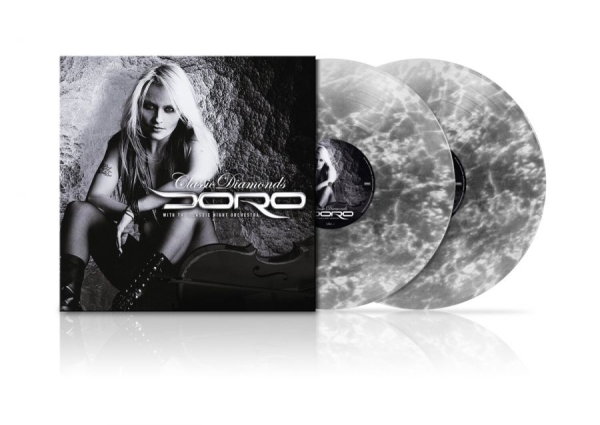 Doro - Classic Diamonds (Marbled) ryhmässä VINYYLI / Hårdrock/ Heavy metal @ Bengans Skivbutik AB (4135863)