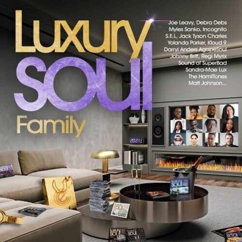 Various artists - Luxury Soul Family ryhmässä CD / RNB, Disco & Soul @ Bengans Skivbutik AB (4135912)