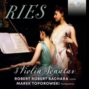 Ries Ferdinand - 3 Violin Sonatas ryhmässä CD @ Bengans Skivbutik AB (4136320)