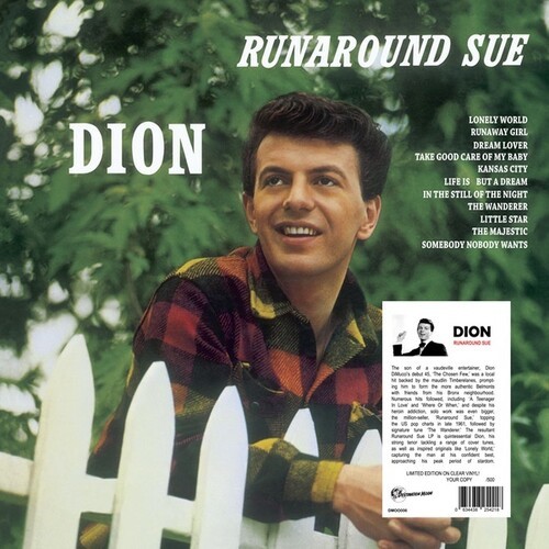 Dion - Runaround Sue (Clear) ryhmässä VINYYLI / Myydyimmät @ Bengans Skivbutik AB (4139640)