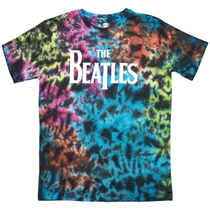 The Beatles - Drop T Logo Uni Grey Dip-Dye    ryhmässä MERCH @ Bengans Skivbutik AB (4140405r)