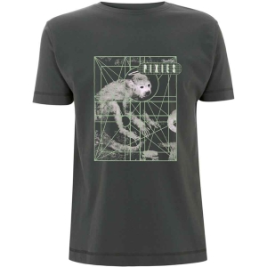 Pixies - Monkey Grid Uni Char T-Shirt  (XL) ryhmässä -Start Tshirt @ Bengans Skivbutik AB (4141174)