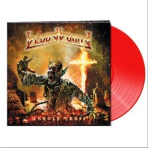 Bloodbound - Unholy Cross (Clear Red Vinyl) ryhmässä Minishops / Bloodbound @ Bengans Skivbutik AB (4141753)