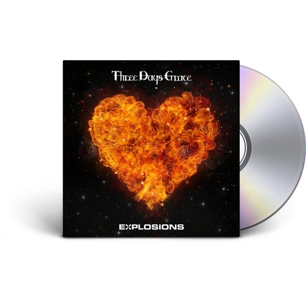 Three Days Grace - Explosions ryhmässä CD / Pop-Rock @ Bengans Skivbutik AB (4141939)