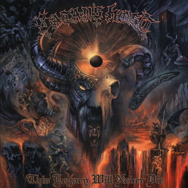 Satans Host - This Legacy Will Never Die ryhmässä CD / Hårdrock/ Heavy metal @ Bengans Skivbutik AB (4142284)