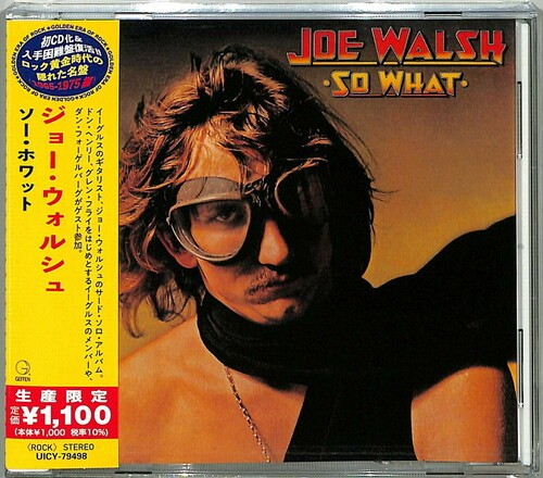 Walsh Joe - SO WHAT ryhmässä CD / Myydyimmät @ Bengans Skivbutik AB (4142788)