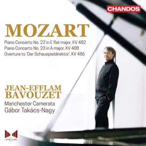 Mozart Wolfgang Amadeus - Piano Concerto No. 22, K482 & No.23 ryhmässä CD @ Bengans Skivbutik AB (4142859)