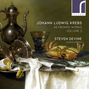 Krebs Johann Ludwig - Keyboard Works, Vol. 2 ryhmässä CD @ Bengans Skivbutik AB (4143315)