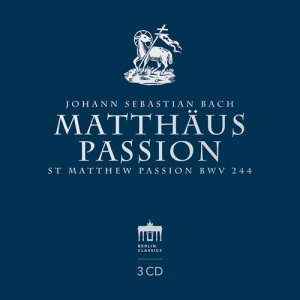Bach Johann Sebastian - St. Matthew Passion (3Cd) ryhmässä CD @ Bengans Skivbutik AB (4143318)