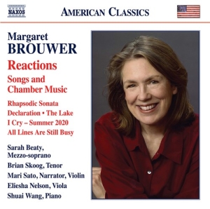 Brouwer Margaret - Reactions - Songs & Chamber Music ryhmässä CD @ Bengans Skivbutik AB (4143321)