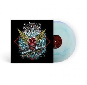 JUNKYARD DRIVE - ELECTRIC LOVE (RED/BLACK MARBLED VI ryhmässä VINYYLI @ Bengans Skivbutik AB (4145915)