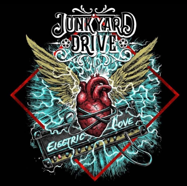 Junkyard Drive - Electric Love (Light Blue) ryhmässä VINYYLI / Myydyimmät @ Bengans Skivbutik AB (4145915)