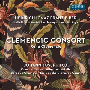 Biber Heinrich Ignaz Franz Fux J - Fux & Biber: Clemencic Consort ryhmässä CD @ Bengans Skivbutik AB (4145991)