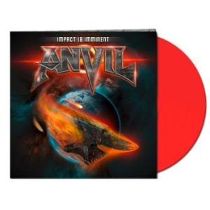 Anvil - Impact Is Imminent (Clear Red Vinyl ryhmässä VINYYLI @ Bengans Skivbutik AB (4146899)