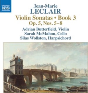 Leclair Jean-Marie - Violin Sonatas, Book 3, Op. 5, Nos. ryhmässä CD @ Bengans Skivbutik AB (4146952)