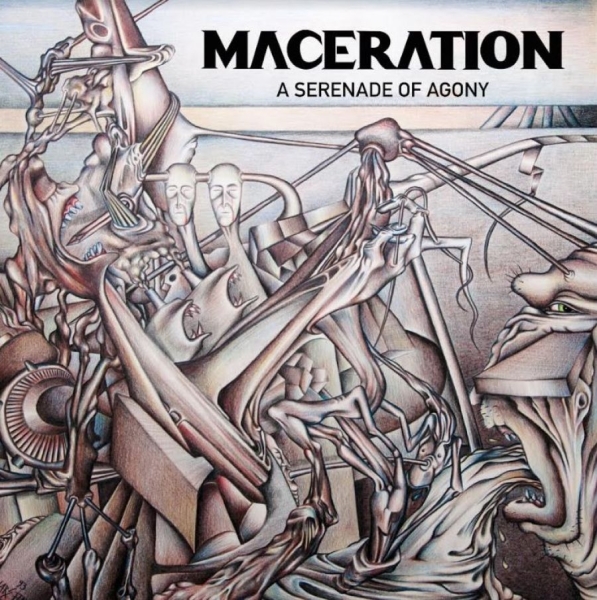 Maceration - A Serenade Of Agony (Gold & Black) ryhmässä VINYYLI / Myydyimmät @ Bengans Skivbutik AB (4147826)