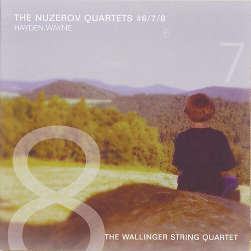 Wayne Hayden & The Wallinger String - Nuzerov Quartets 6, 7 & 8 ryhmässä CD / Myydyimmät @ Bengans Skivbutik AB (4150753)