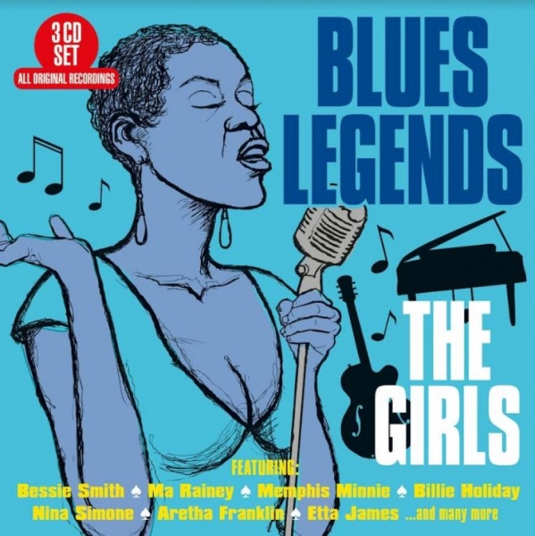 Various Artists - Blues Legends - The Girls ryhmässä CD / Myydyimmät @ Bengans Skivbutik AB (4150821)