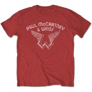 Paul McCartney - Paul McCartney Unisex T-Shirt: Wings Log ryhmässä Minishops / Paul Mccartney @ Bengans Skivbutik AB (4153800r)