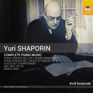 Shaporin Yuri - Complete Piano Music ryhmässä CD @ Bengans Skivbutik AB (4155911)