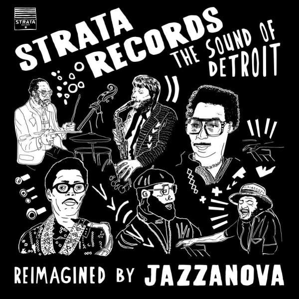 Jazzanova - Strata Records - The Sound Of Detro ryhmässä CD / Myydyimmät @ Bengans Skivbutik AB (4156310)