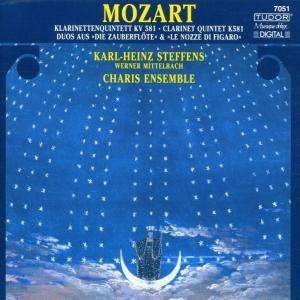 Mozart Wolfgang Amadeus - Clarinet Quintet & Duos ryhmässä CD @ Bengans Skivbutik AB (4158294)