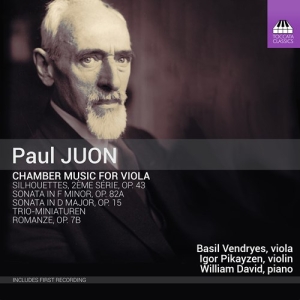 Juon Paul - Chamber Music For Viola ryhmässä CD @ Bengans Skivbutik AB (4159781)