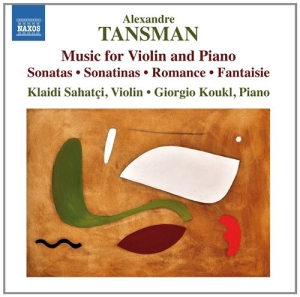 Tansman Alexandre - Tansman: Music For Violin And Piano ryhmässä CD @ Bengans Skivbutik AB (4162244)
