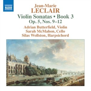 Leclair Jean-Marie - Violin Sonatas, Book 3, Op. 5, Nos. ryhmässä CD @ Bengans Skivbutik AB (4162272)